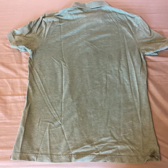 Banana Republic Solid Pique Polo Teal Ocean Polo Shirt Gently Used - Small - Picture 6 of 10